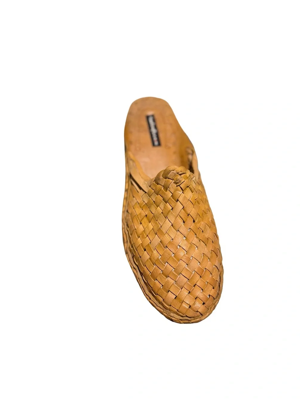 Handmade Leather Kolhapuris Men’s Mules, Slip On  Artisan Sandals Size 11